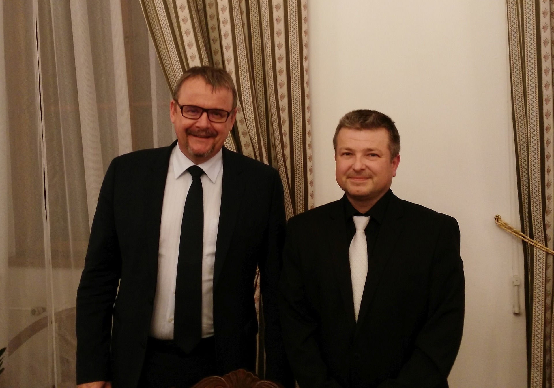 С министром транспорта Чешской Республики Данем Током